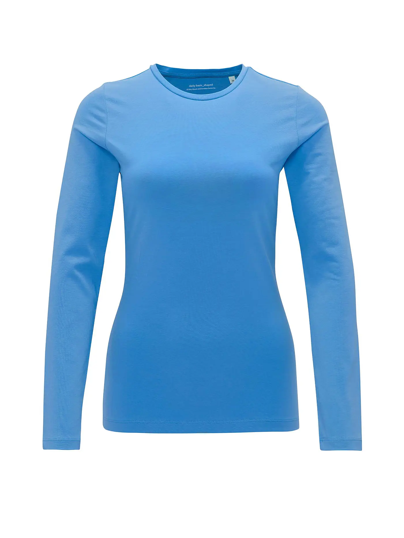 OPUS | Langarmshirt Daily I | blau